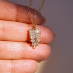Beverly Leaf Necklace - Wander + Lust Jewelry