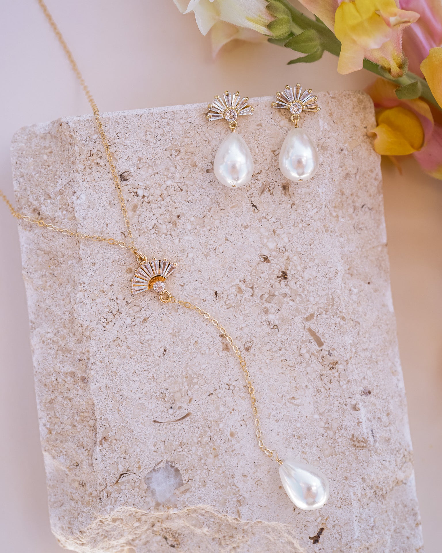 Etta Art Deco Earrings - Wander + Lust Jewelry