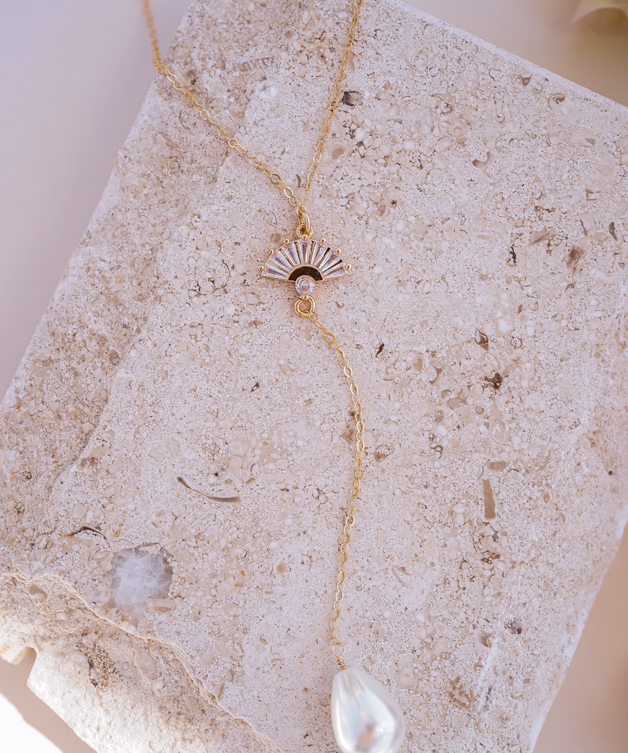 Etta Lariat Necklace - Wander + Lust Jewelry