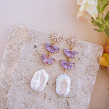 Poppy Pearl Earrings - Wander + Lust Jewelry