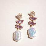 Poppy Pearl Earrings - Wander + Lust Jewelry