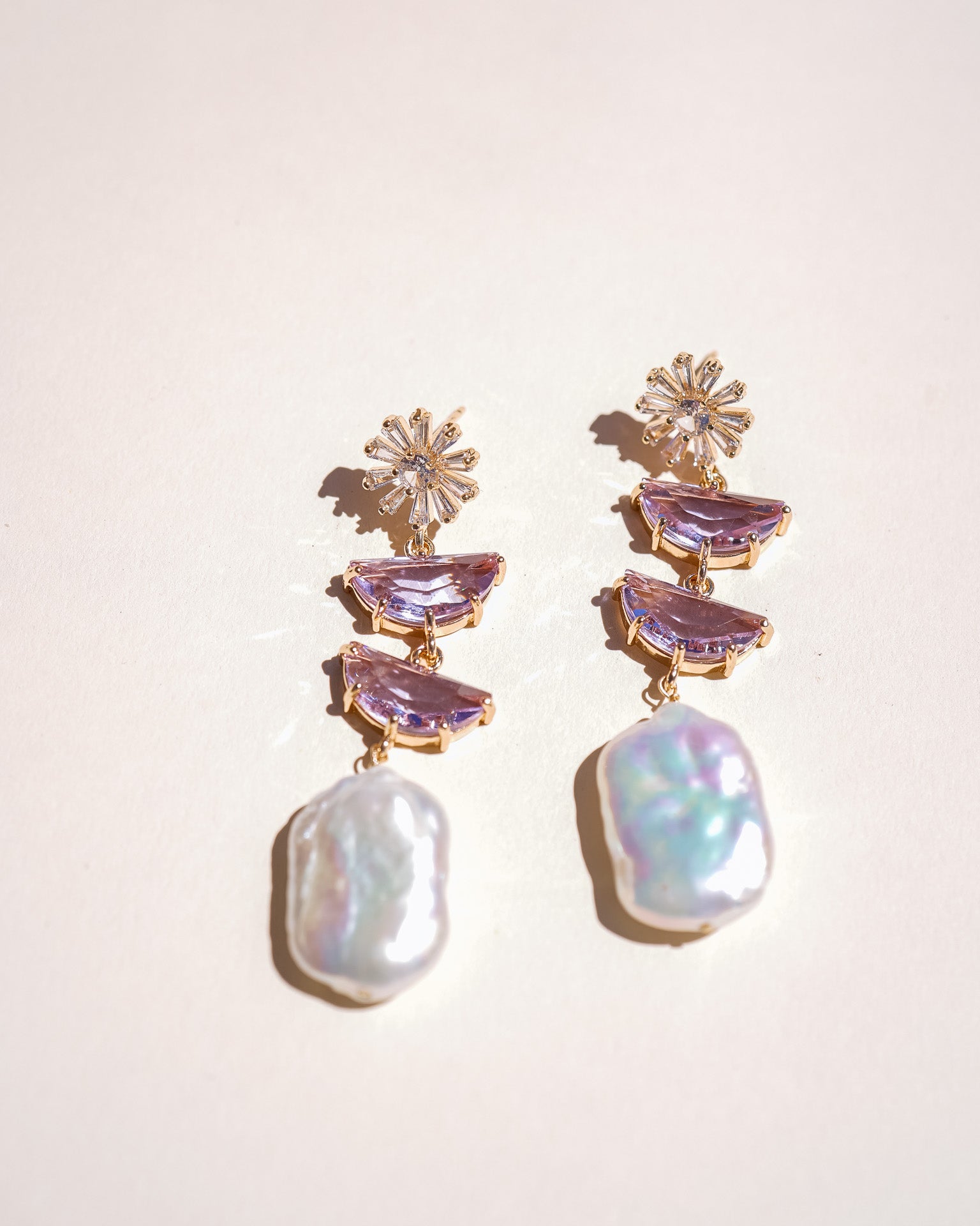 Poppy Pearl Earrings - Wander + Lust Jewelry