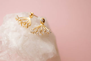 Twinkle Lights Ear Jackets, Earrings, - Wander + Lust Jewelry