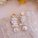 Kiara Pearl Earrings - Wander + Lust Jewelry