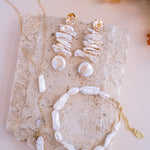 Kiara Pearl Y Necklace - Wander + Lust Jewelry