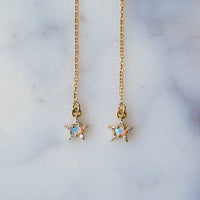 Cece Star Threaders, Earrings, - Wander + Lust Jewelry