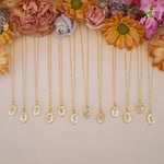 January Birth Flower Necklace - Wander + Lust Jewelry
