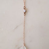 SKYE Moonstone Necklace, Necklace, - Wander + Lust Jewelry