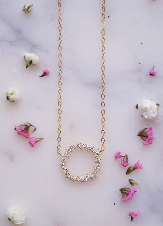 Eternity Wreath Necklace, Necklace, - Wander + Lust Jewelry