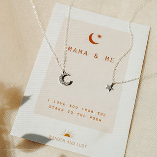 Mama and Me Necklace Set