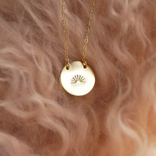 Rising Sun Necklace, Necklace, - Wander + Lust Jewelry
