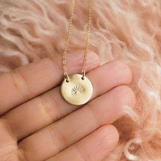 Rising Sun Necklace, Necklace, - Wander + Lust Jewelry