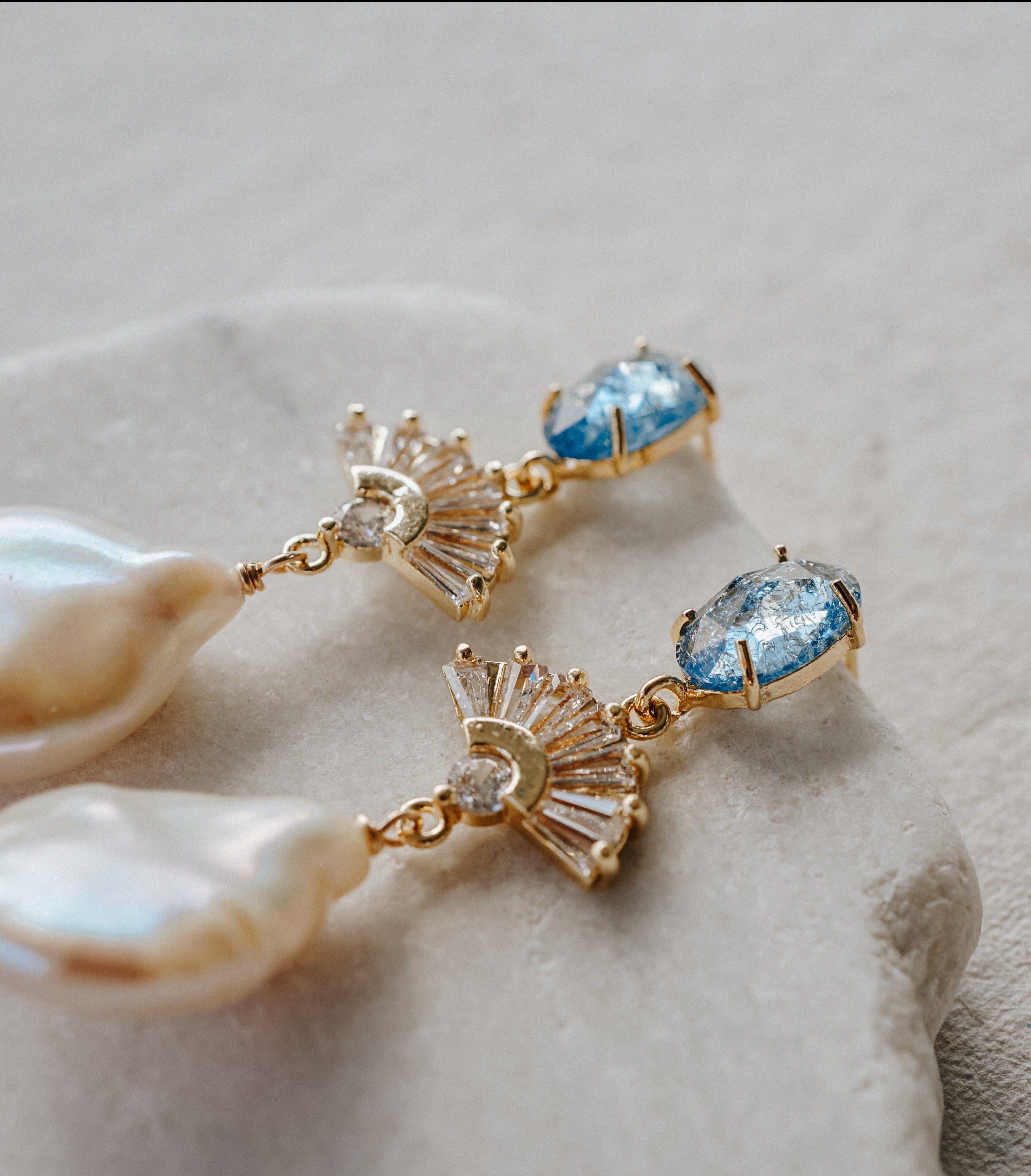 Something Blue Earrings Wander + Lust Jewelry Something Blue Earrings Wander + Lust Jewelry