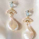 Something Blue Earrings - Wander + Lust Jewelry