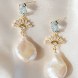 Something Blue Earrings - Wander + Lust Jewelry