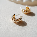 Maya Braided Hoops - Wander + Lust Jewelry