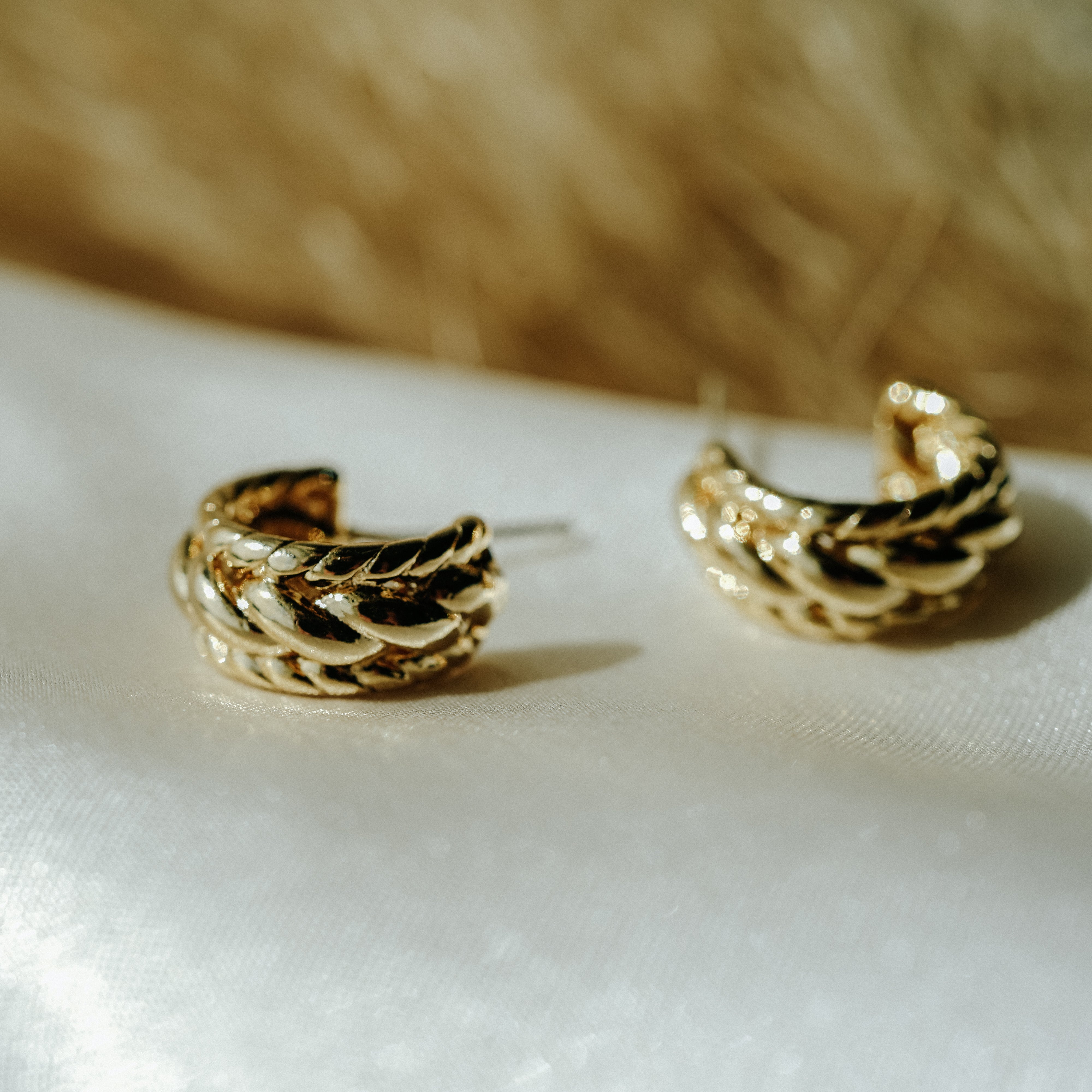 Maya Braided Hoops - Wander + Lust Jewelry