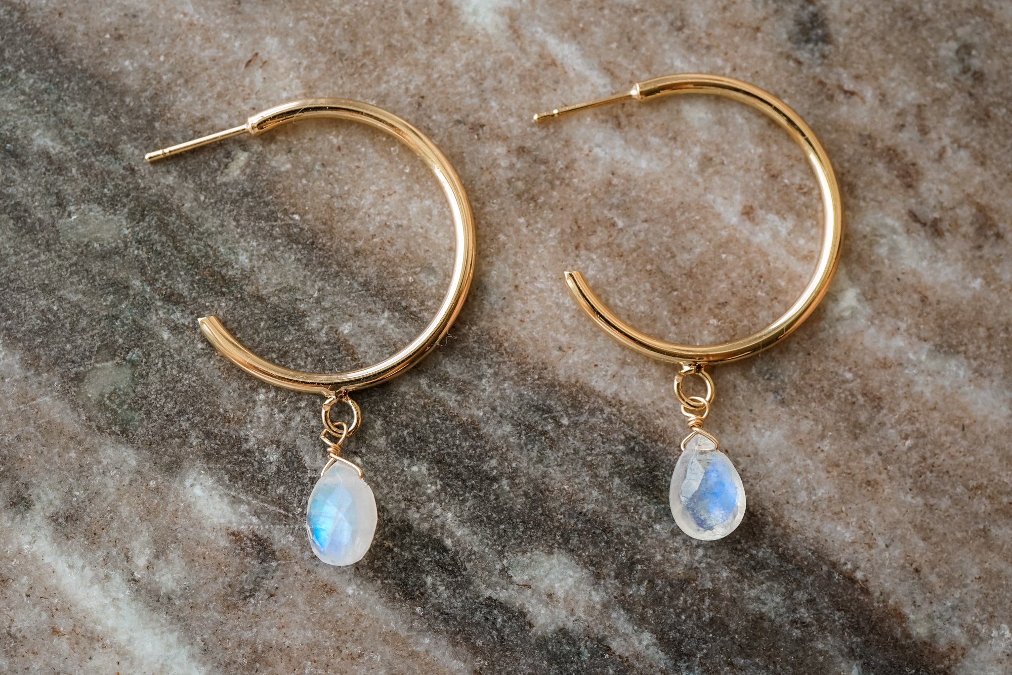 Luna Hoops - Wander + Lust Jewelry