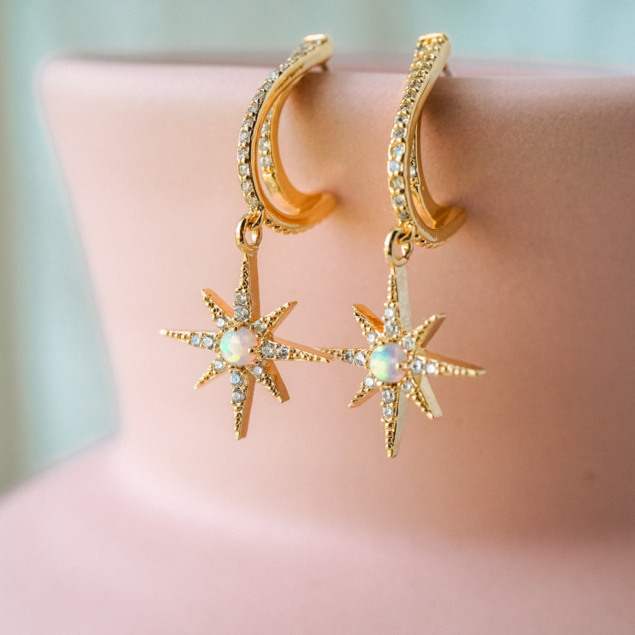 Astra Star Huggies - Wander + Lust Jewelry