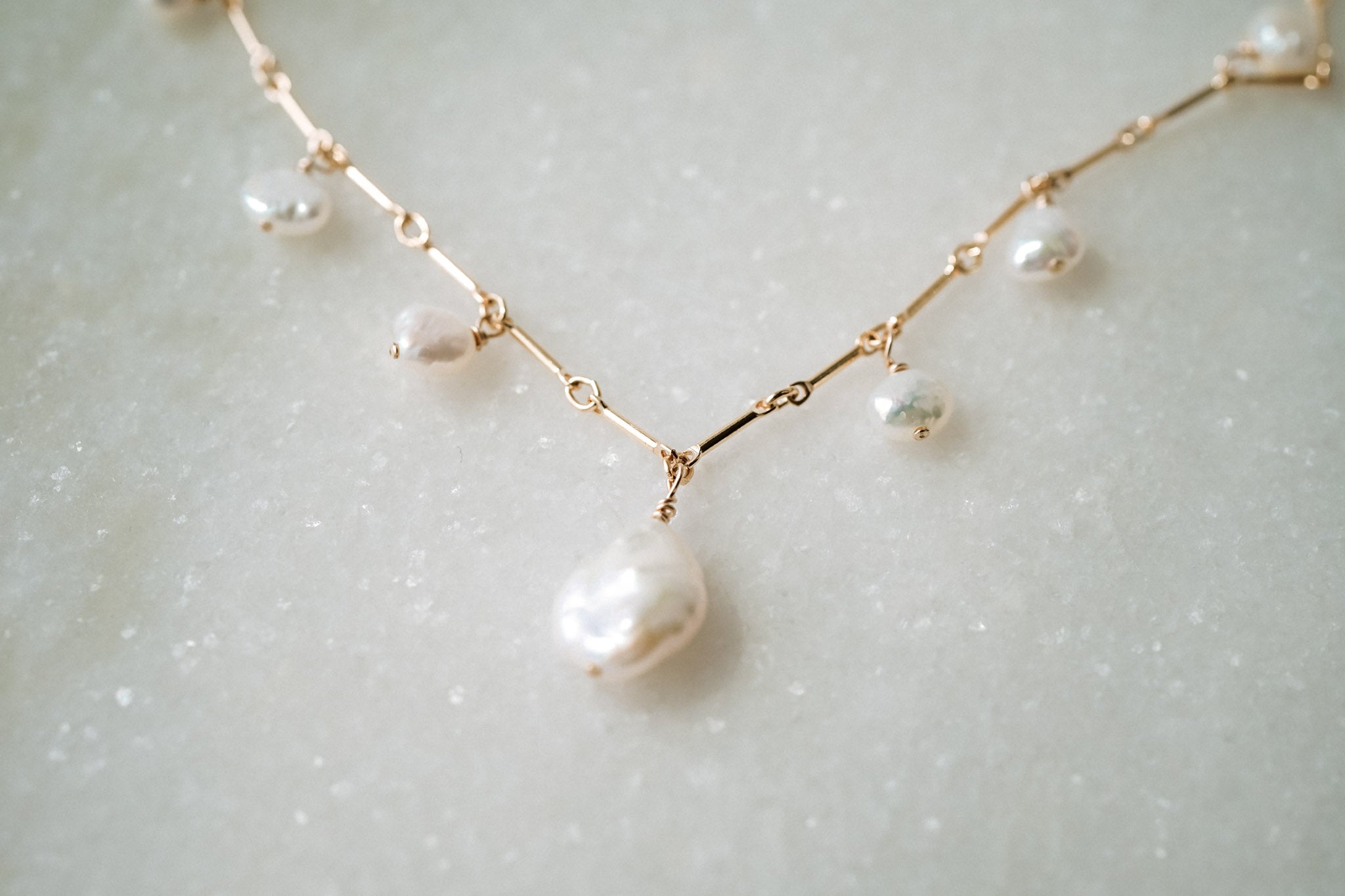 Tula Pearl Necklace - Wander + Lust Jewelry