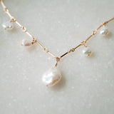 Tula Pearl Necklace - Wander + Lust Jewelry