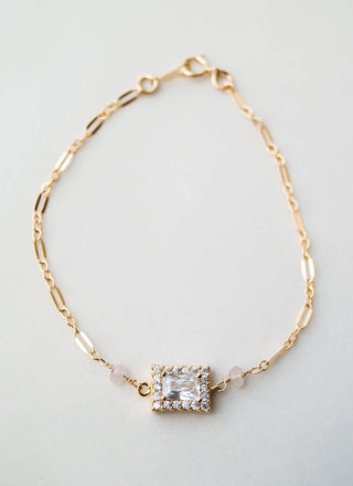 TAYLOR Bridal Bracelet, Bracelet, - Wander + Lust Jewelry