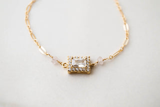 TAYLOR Bridal Bracelet, Bracelet, - Wander + Lust Jewelry