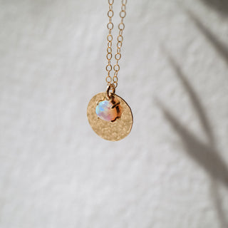 Aura Opal Necklace - Final Sale