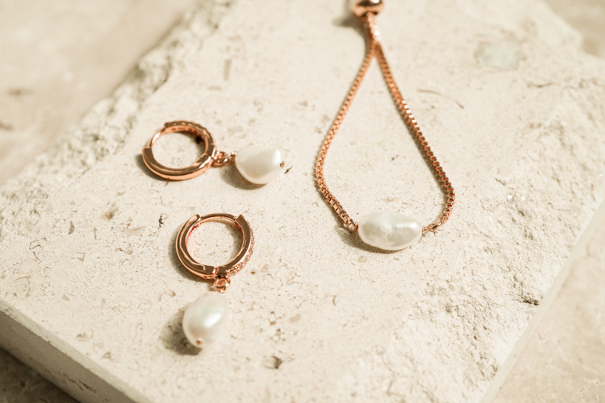 Pearl Lover's Jewelry Set - Wander + Lust Jewelry