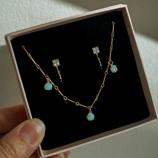 Chic Necklace and Earrings Gift Set