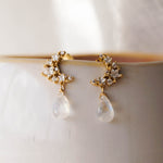 Selene Moon Earrings, Earrings, - Wander + Lust Jewelry