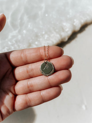 Sun and Sea Necklace, Necklace, - Wander + Lust Jewelry