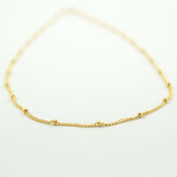 Gold Satellite Chain Necklace, Necklace, - Wander + Lust Jewelry