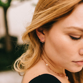 Gwyneth Pearl Ear Jackets, Earrings, - Wander + Lust Jewelry