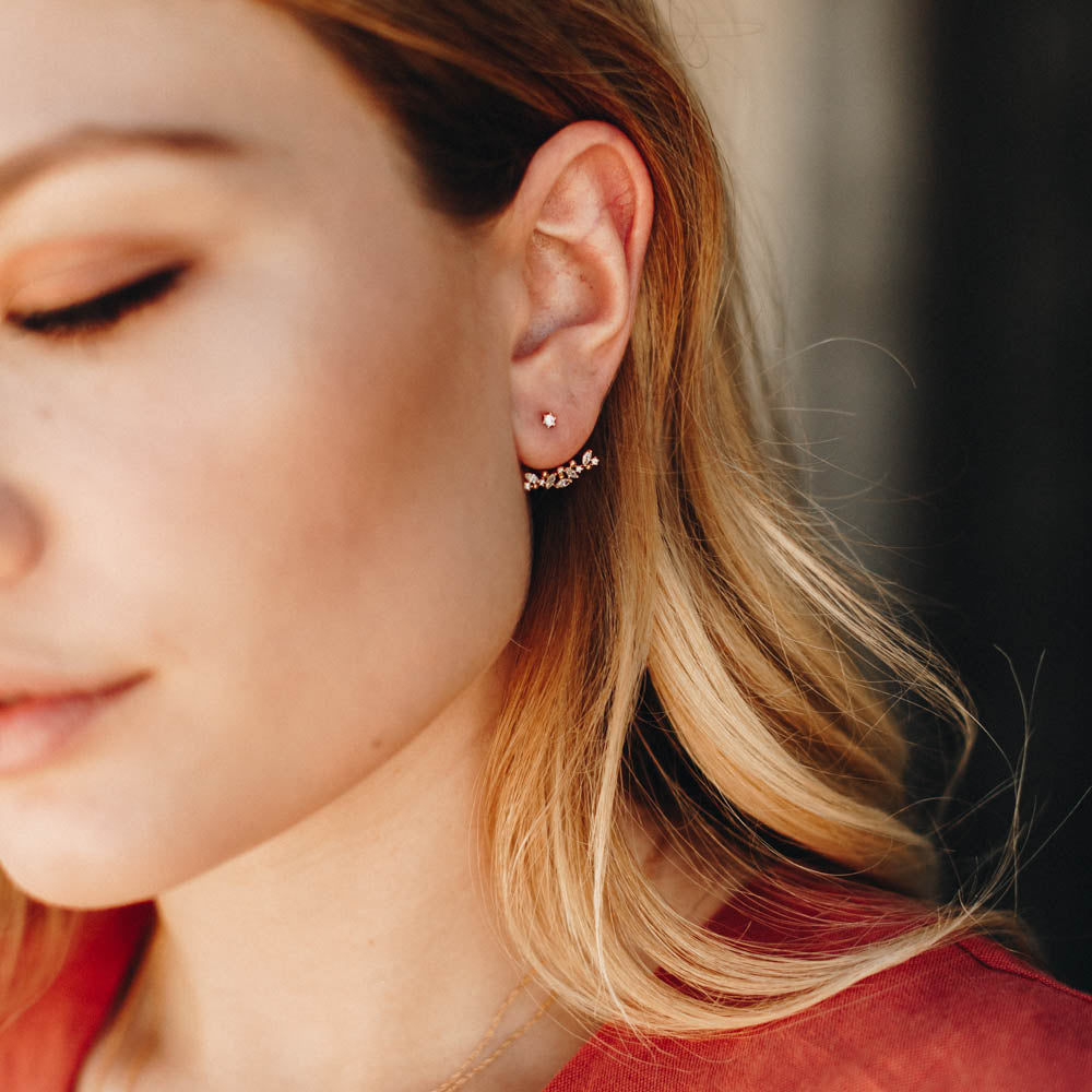 Twinkle Lights Ear Jackets, Earrings, - Wander + Lust Jewelry