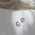 Isla Huggie Hoops, Earrings, - Wander + Lust Jewelry