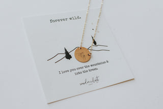Forever Wild Mountain Necklace, Necklace, - Wander + Lust Jewelry