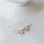Isla Huggie Hoops, Earrings, - Wander + Lust Jewelry
