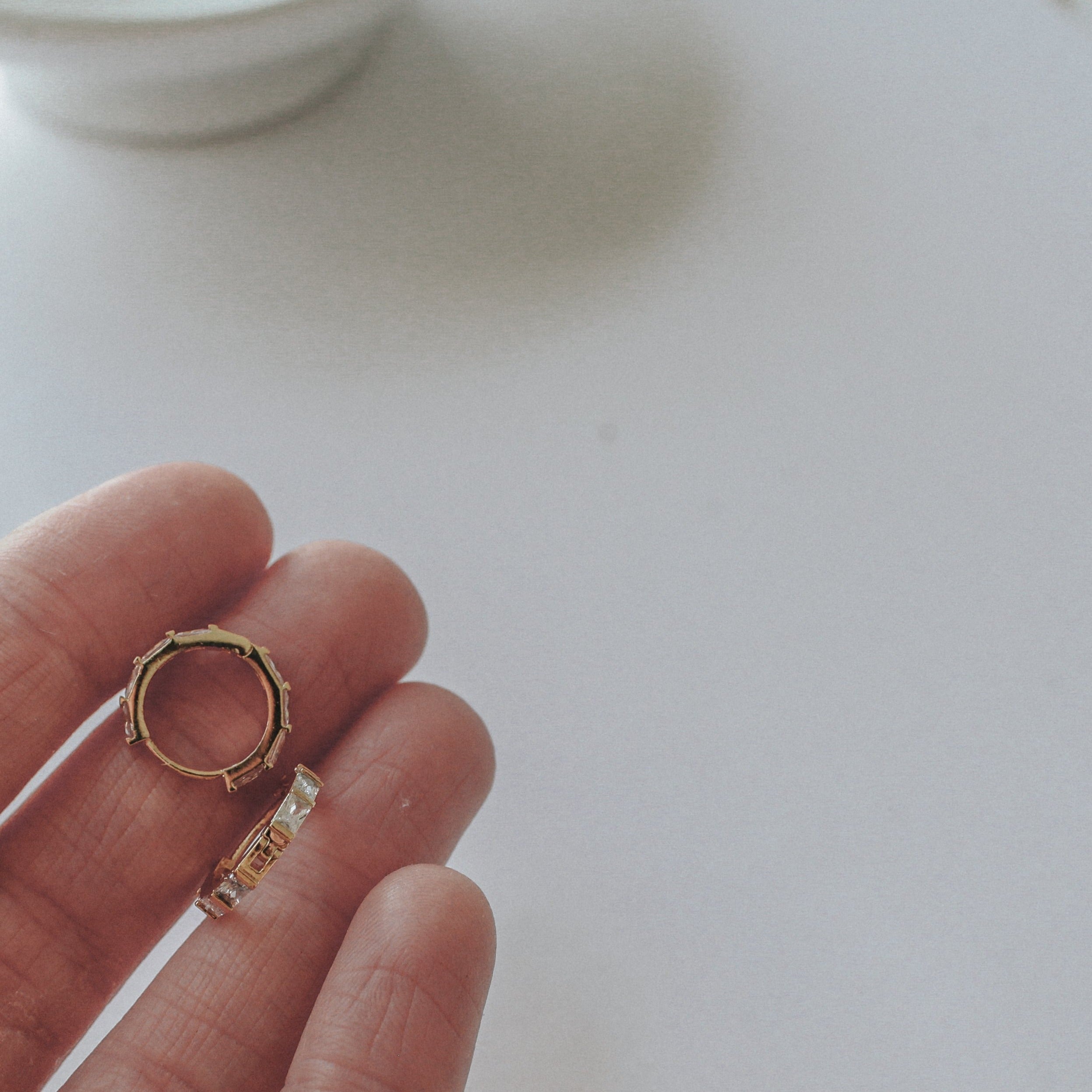 Isla Huggie Hoops, Earrings, - Wander + Lust Jewelry