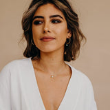 Serafina Opal Hoops, Earrings, - Wander + Lust Jewelry