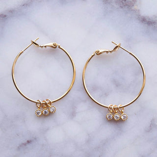 Simple Love Hoops, Earrings, - Wander + Lust Jewelry