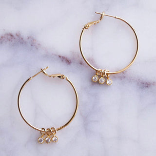 Simple Love Hoops, Earrings, - Wander + Lust Jewelry