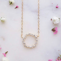 Eternity Wreath Necklace, Necklace, - Wander + Lust Jewelry