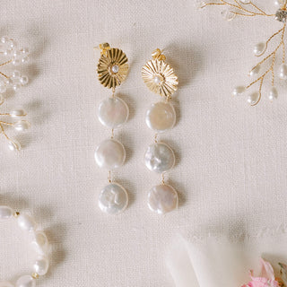 Delilah Pearl Earrings